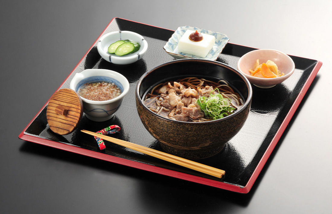 地鶏そば（温）